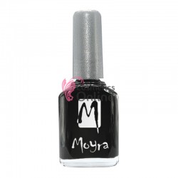 Lac de Unghii Moyra clasic, cu uscare la aer, 35 negru 12 ml